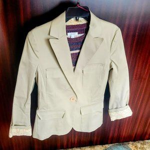 MAX STUDIO BLAZZER KHAKI SIZE 8